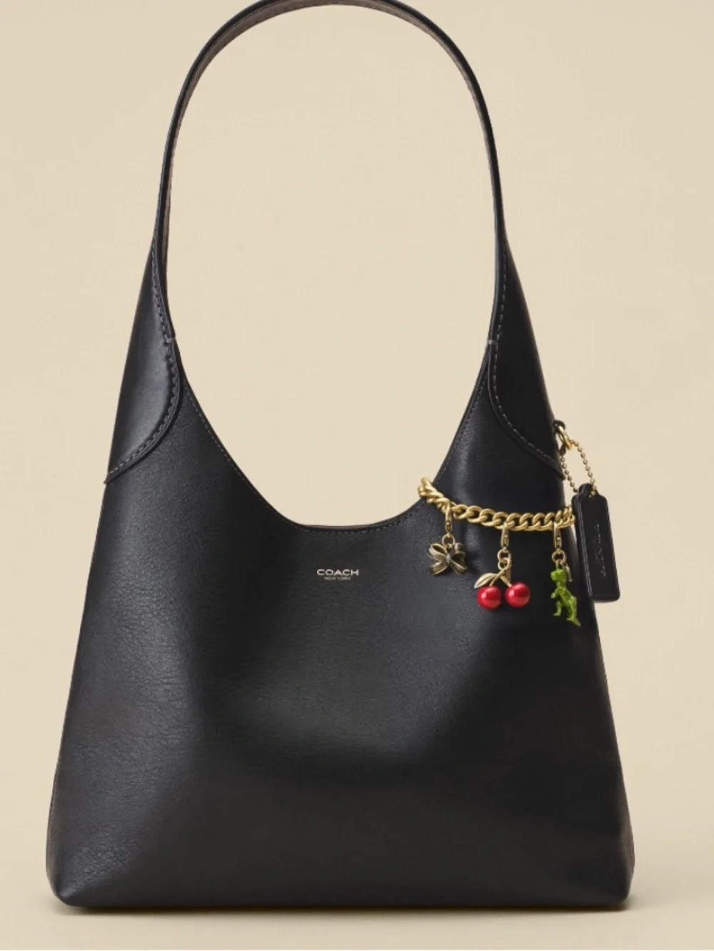 Coach purse bag chain strap charm strap NWT WITH COACH JEWELRY POUCH - Picture 3 of 10